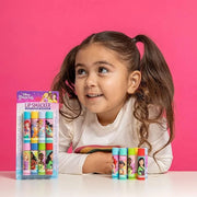 Lip Smacker Disney Princess Flavored Lip Balm Party Pack 8 Count, Clear, For Kids - Product Image