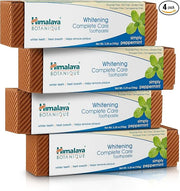 Himalaya Botanique Complete Care Whitening Toothpaste, Simply Peppermint, Fluoride Free for a Clean Mouth, Whiter Teeth an...