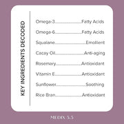 MEDIX Body & Face Moisturizer 20% Vitamin F Oil Body Booster & Face Serum | Concentrated Vitamin F + Vitamin E Oil Skin Ca...