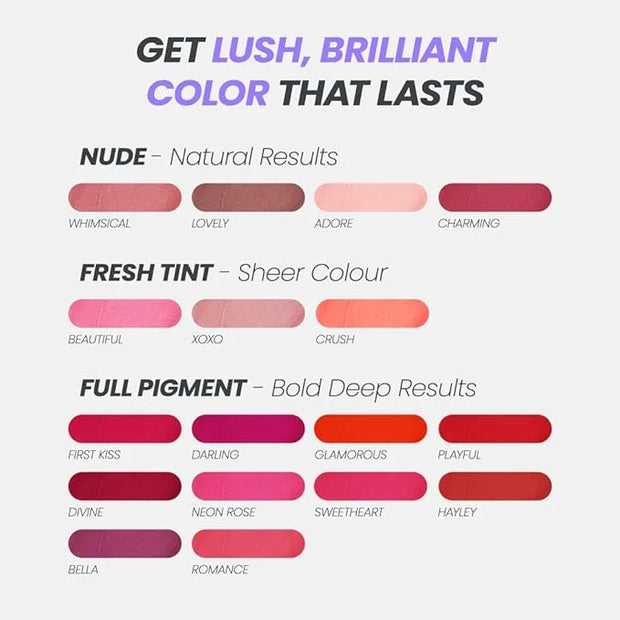 Wonderskin Wonder Blading Lip Stain Peel Off and Reveal Kit - Long Lasting, Waterproof Pink Lip Tint, Transfer Proof Natur...