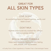 Dionis - Goat Milk Skincare Scented Hand Cream (1 oz) Set of 6, Moisturizing Lotion for Dry Skin, Good for Sensitive Skin,...