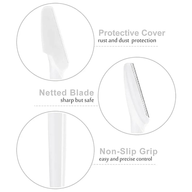 21 Pcs Eyebrow Razors, Face Razors Multipurpose, Exfoliating Dermaplaning Tools, Eyebrow Trimmers Shaver with Safety Cover...