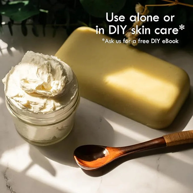 Organic Shea Butter Raw Unrefined | Pure African Shea Butter for Hair & Dry Skin | Natural Face Moisturizer | Body Butter ...