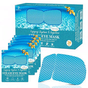 20 Packs Unscented Self Heating Warm Steam Eye Masks for Dry Eyes, Eye Fatigue Relief & Puffy Eyes, Moist Heating Compress...