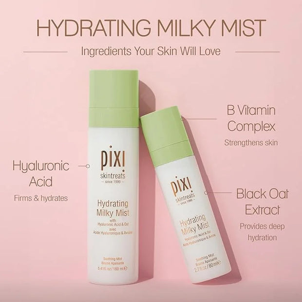 Pixi Beauty Milky Mist 2.70 Fl Oz | Hydrating Moisturizer for Dry Skin | Infused with Hyaluronic Acid - Product Image