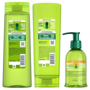 Garnier Fructis Sleek & Shine Shampoo, Conditioner + Anti-Frizz Serum Set for Frizzy, Dry Hair, Argan Oil (3 Items), 1 Kit...
