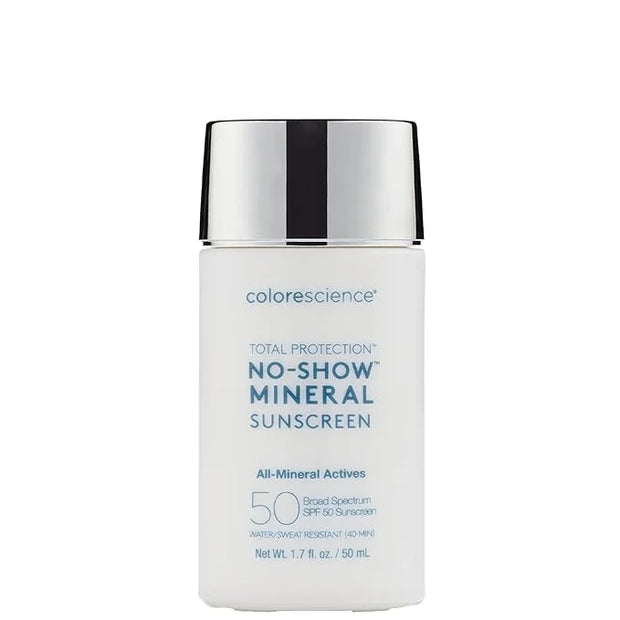 Colorescience Total Protection No-Show Mineral Sunscreen SPF 50, 1.7oz,