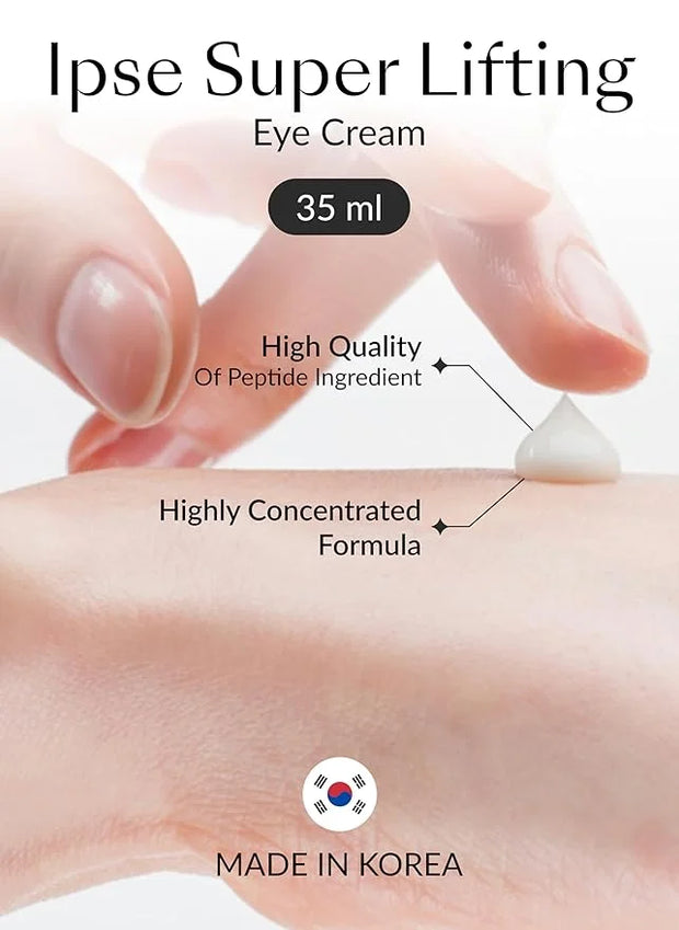 IPSE Super Lifting Eye Cream Korean Skincare Beauty Anti Age Anti Wrinkle Lifting Removes Dark Circles Puffiness - Product...