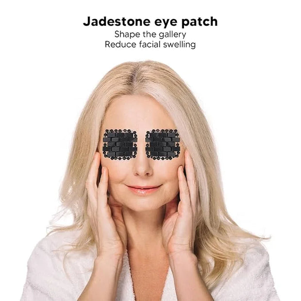 Jade Eye Mask, Weighted Eye Mask for Hot & Cold Therapy, LargeCooling Eye Maskfor Reduce Swelling Tighten Relieve Pressure...