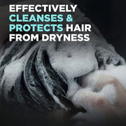 DOVE MEN + CARE 2 in 1 Shampoo Conditioner Eucalyptus + Birch 3 Count For Healthy-Looking Hair Naturally Derived Plant Bas...