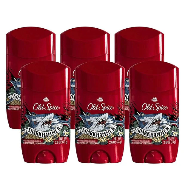 Old Spice Aluminum Free Deodorant for Men, 24/7 Odor Protection, 24/7 Freshness & Lasting Scent, Goes on Clear, Sharkhamme...
