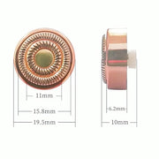 for Finishing Touch Replacement Heads Flawless Facial Hair Remover Gen 2,Double Halo Painless and Smooth (6PCS, GEN 2) - P...