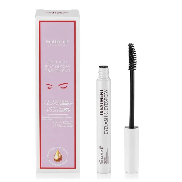 Foltene Eyelash & Eyebrow Treatment - Lash and Brow Serum w/Applicator - Stimulate Growth for Thicker Longer Fuller Eyelas...