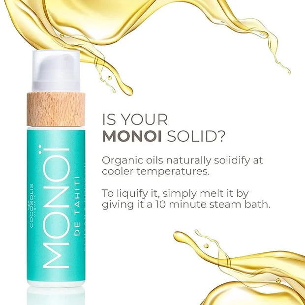 COCOSOLIS MONOI Tanning Accelerator - Organic Tanning Oil with Vitamin E & Monoi de Tahiti Oil for a Fast Intensive Tan - ...