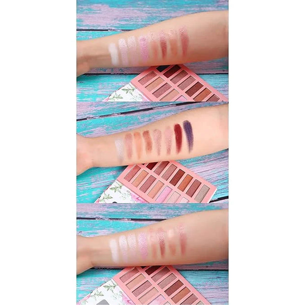 Vegan Eyeshadow Palette Organic Eyeshadow 16 Colors Highly
