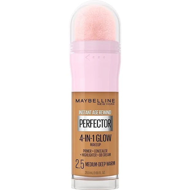 Maybelline New York Instant Age Rewind Instant Perfector 4-In-1 Glow Makeup, Medium/Deep Warm - Product Image