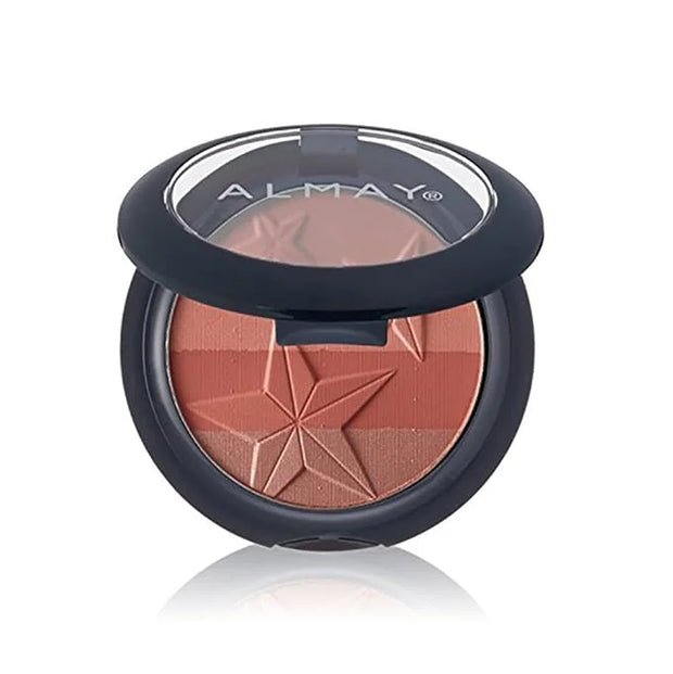 Almay Blush Palette, Face Makeup, High Pigment Powder, Smart Shade Blush, Hypoallergenic, 030 Coral, 0.32 Oz - Product Image