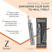 Zocufill Elixir Eye Gel and Face Serum - Eye Bags Treatment for Women and Men - Reduce the Appearance of Dark Circles, Puf...