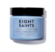 Eight Saints Zen Out Of Ten Bamboo Detox Face Scrub Exfoliator, Natural and Organic Daily Exfoliating Facial Scrub With Ba...