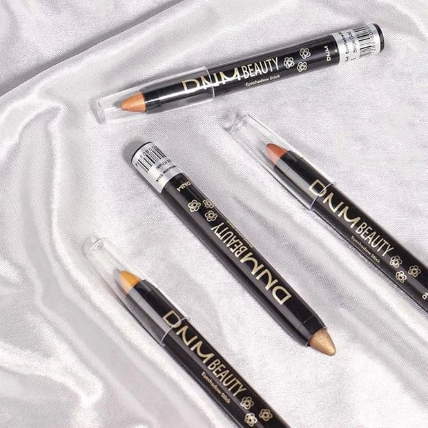 evpct Beige Gold Shimmer Cream Eye Shadow Brightener Sticks Set for Eyes, Gold Shimmery Matte Pencil Eye shadow Applicator...