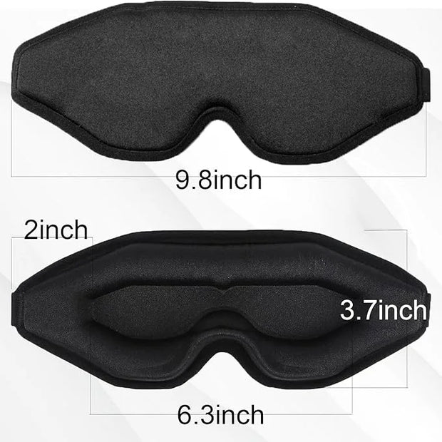 Eye Mask for Lash Extensions, Sleep Mask for Side Sleeper, Eyelash Sleeping Mask for Extensions,100% Block Out Light Sleep...