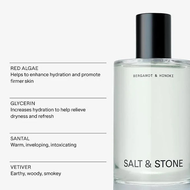 Salt & Stone Body Mist + Natural Deodorant Bundle | Bergamot & Hinoki - Product Image