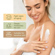 Hydrating Face Moisturizer & Body Cream with Manuka Honey Cream - Organic Face Moisturizer with Honey for Extremely Dry Sk...