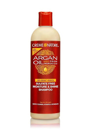 Creme of Nature Argan Oil Shampoo, Moisture & Shine Shampoo, Sulfate Free Hair Care Formula, Nourishes, Hydrates, Detangle...