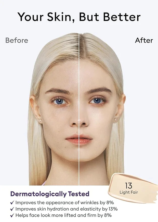 MISSHA M PERFECT COVER SERUM BB CREAM No.13 Light Fair- Fair with Cool Undertone, Skin Tint, Tinted Moisturizer, Skin Care...