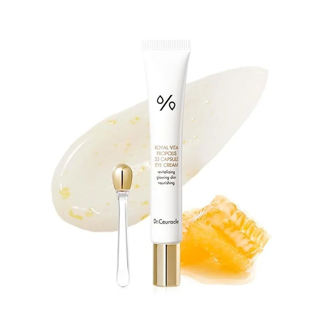 leegeehaam Dr.Ceuracle Royal Vita Propolis 33 Capsule Eye Cream with Applicator (20ml / 0.67 fl. oz.) - Soothing, Hydratin...