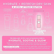 Glow Recipe Pink Juice Water Gel Face Moisturizer for Women, Men & Teens - Hydrating Hyaluronic Acid, Radiance Boosting, N...