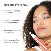 Supreme Eye Serum (0.5 fl oz) - Advanced Roll-On Formula | Designed to Aid Smoother Younger & Firmer-Looking Skin | Helps ...