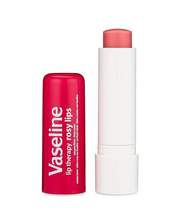 Vaseline Lip Rosy, Fast-Acting Nourishment, Ideal for Chapped, Dry, Cracked, or Damaged Lips, Lip Balm,12 Sticks, 1 Box - ...