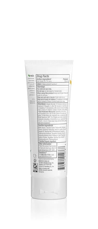 Alba Botanica Sunscreen for Face, Fragrance-Free Sheer Mineral Face Sunscreen Lotion, Broad Spectrum SPF 30, Water Resista...