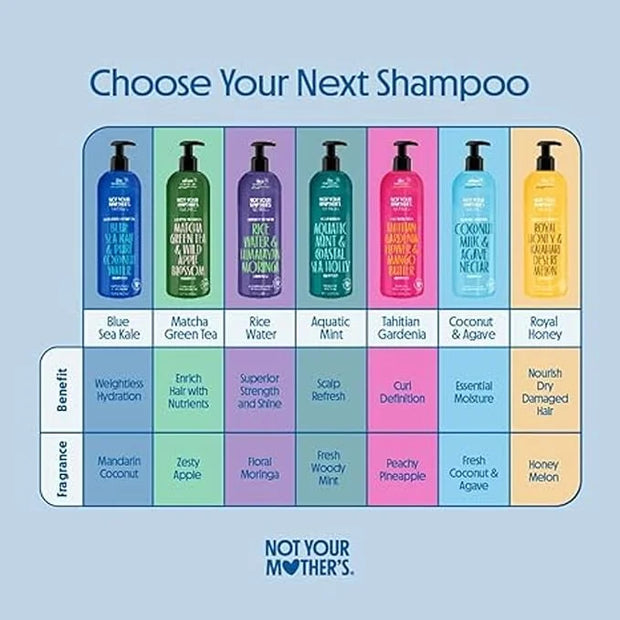Not Your Mother's Naturals Superior Strength Shampoo & Conditioner Set - 15.2 fl oz - Sulfate-Free Hair Products - Rice Wa...