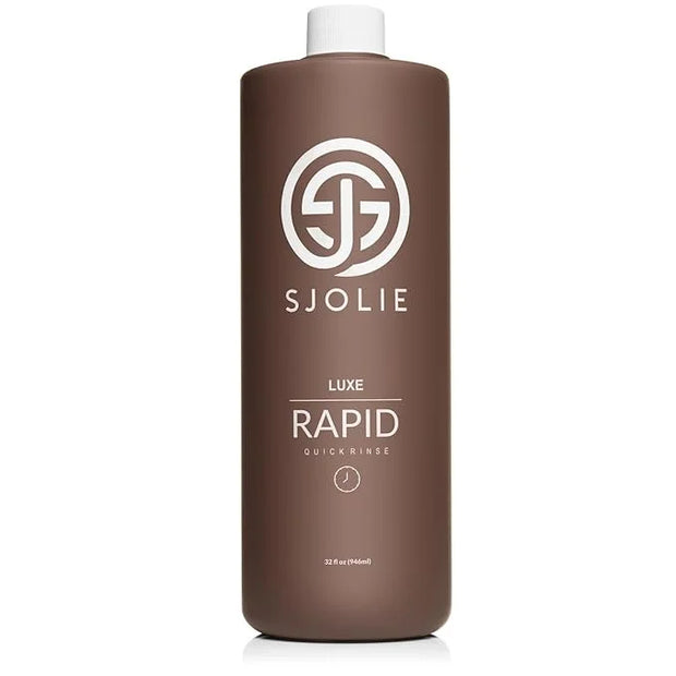 SJOLIE Rapid Spray Tan Solution - Luxe Ultra One Hour Express Tan - Violet Base | Sunless Tanner for a Quick-Drying, Ultra...