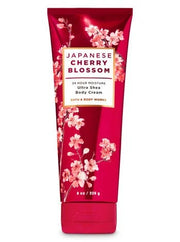 Bath and Body Works - Japanese Cherry Blossom - Moisturizing Body Wash, Fine Fragrance Mist and Ultra Shea Body Cream - 3 ...