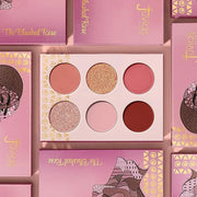 Juvia's Place Palette Blushed Rose - Rosy, Pinks, Rose-Gold, Shades of 6, Professional Eye Makeup, Pigmented Makeup Palett...
