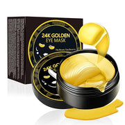 Under Eye Patches, 24K Gold Eye Mask, 60PCS Under Eye Mask, Collagen Gel Pads Patch Treatments for Lighten Wrinkles Puffy ...