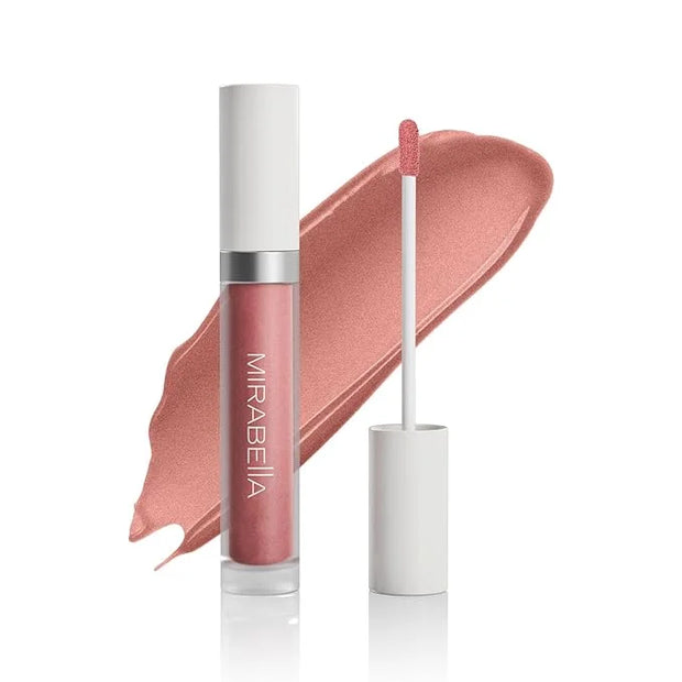 Mirabella Luxe Advanced Lip Gloss, Hydrating Non-Sticky High-Shine Lip Gloss for Women, Infused with Vitamin E & Jojoba Oi...