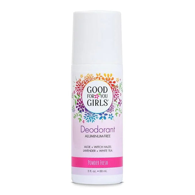 Good for You Girls Aluminum-Free, Natural Deodorant for Kids, Preteens, Teens, Safe & Effective Odor Protection, Clear Rol...