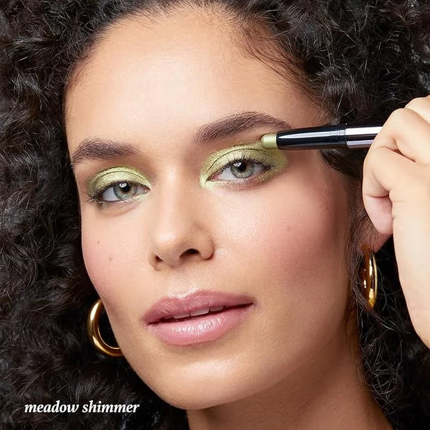 Julep Eyeshadow 101 Cream-to-Powder Waterproof Shadow Stick – Meadow Shimmer – Long-Lasting, Crease-Proof, Earthy Green Sh...