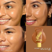 NYX PROFESSIONAL MAKEUP Buttermelt Glaze Soft Glow Skin Tint + SPF 30, Up To 12HR Wear, 06 Praline Butta - Product Image