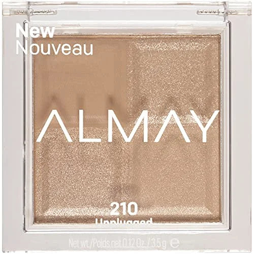 Almay Shadow Squad, 210 Unplugged, 1 count, eyeshadow palette, Gel,Powder - Product Image