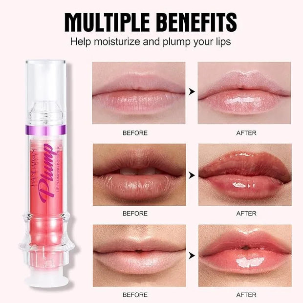 Glossy Finish Lip Glow Oil,Lip Plumping Lines