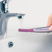 Panasonic Women’s Facial Hair Remover and Eyebrow Trimmer with Pivoting Head, Includes 2 Gentle Blades for Brow and Face a...