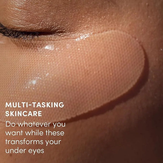 NOT ACTIVE Eye Masks - Softening and Smoothing Under Eye Masks - All Skin Types, Vegan, Cruelty Free, Fragrance Free, 30 C...