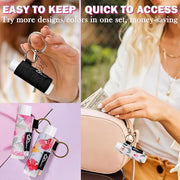 WK IEASON Lip Balm Holder Keychain