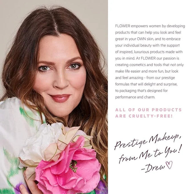 FLOWER Beauty By Drew Barrymore Liquid Blush Makeup Bomb Color Drops -Silky Lightweight Formula + Gel Cream Blush for Chee...