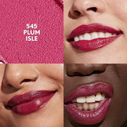 COVERGIRL Clean Lip Color, Plum Isle, Satin Finish, Squalane, Avocado & Aloe, Carmine-Free, Non-Drying, 0.12oz - Product I...